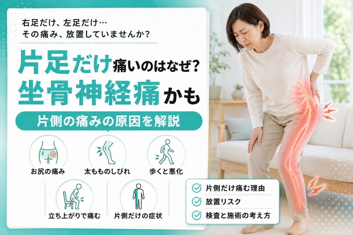 片足 だけ 痛い